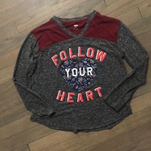 Follow Your Heart Kids Long sleeve